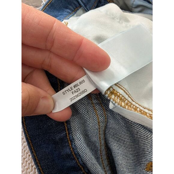 J. Crew denim trouser Pant women's 32 career minimalist‎ preppy coastal - Picture 8 of 8